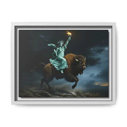 Lady Liberty “Liberty Unbridled” – Limited Edition Gallery Art Wrap – Only 198/200 Available 12’’ x 9’’ (Horizontal)