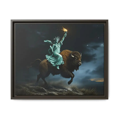 Lady Liberty “Liberty Unbridled” – Limited Edition Gallery Art Wrap – Only 198/200 Available 20″ x 16″ (Horizontal)
