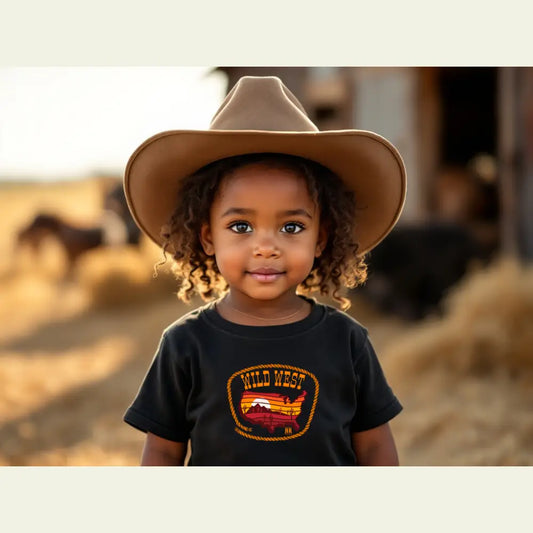 ’ Little Adventurer’s Tee ’ Double R Western’s - Toddler’s Fine Jersey Tee - Kids clothes