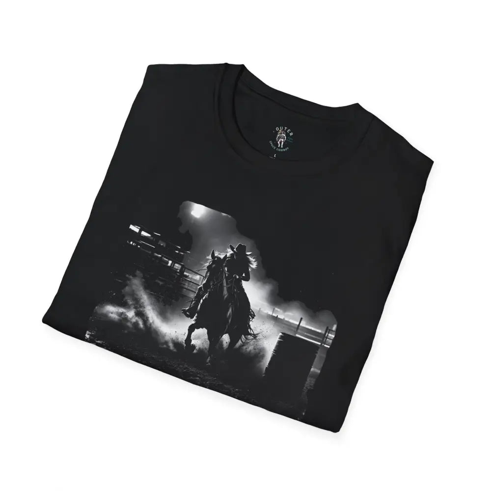 Midnight Edition: Barrel Racing Tee. - Double R Western’s - T-Shirt