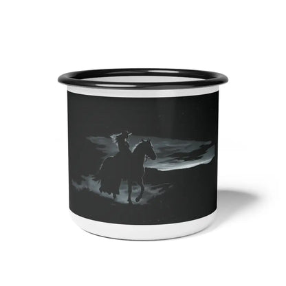 Midnight Edition Midnight Rider Enamel Camp Mug - 12oz / Black Rim - Mug