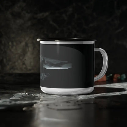 Midnight Edition Midnight Rider Enamel Camp Mug - 12oz / Black Rim - Mug