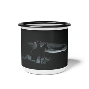 Midnight Edition Midnight Rider Enamel Camp Mug 12oz / Black Rim Mug
