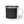 Midnight Edition Rooster Enamel Camp Mug 12oz / Black Rim Mug