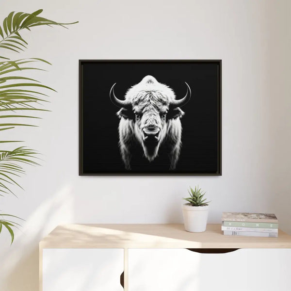 Midnight Edition: White Bison™ – Limited Edition Gallery Art Wrap Only 50 Available Canvas