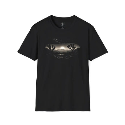 ’Midnight Series: Joshua Tree T-Shirt’- Double R Western’s™ - XS / Black - T-Shirt