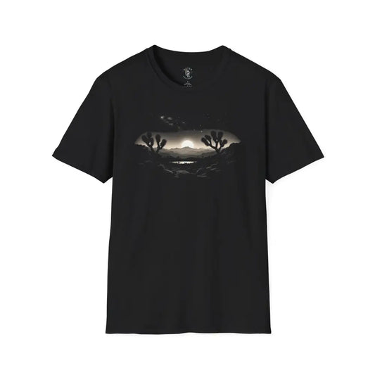 ’Midnight Series: Joshua Tree T-Shirt’- Double R Western’s™ - XS / Black - T-Shirt