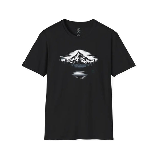 Midnight Series: Mt. Hood Tee - Double R Western’s - XS / Black - T-Shirt