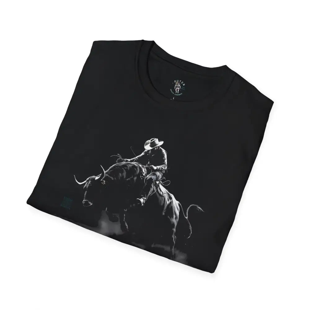 Midnight Series: The Untamed Bull™ T-Shirt Double R Western’s™ - T-Shirt