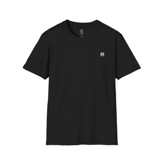 ’Minimalist Crest Tee’ from Double R Western™ Softstyle T Shirt Comfortable Casual Wear for Everyday Style XS / Black T