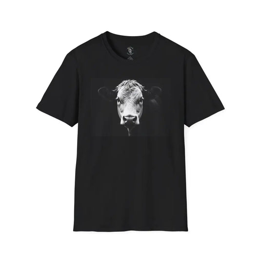 Moonlit Range Cow Tee – Classic Western Soft Style Shirt | Hot Off the Trail XS / Black T Shirt