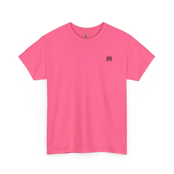 ’Mountain Peaks’ Double R Western’s Heavy Cotton Tee Back Graphic Design T Shirt