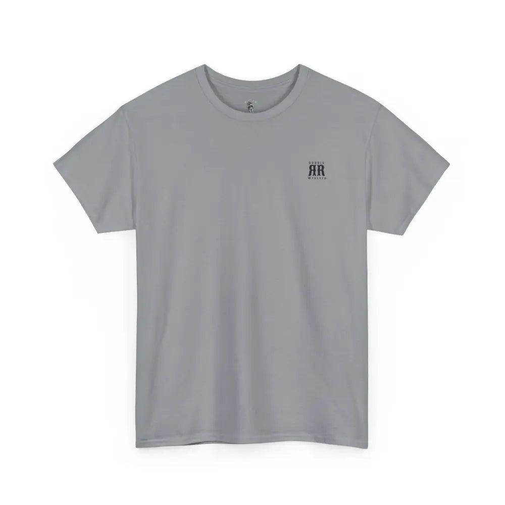 ’Mountain Peaks’ - Double R Western’s - Heavy Cotton Tee - Back Graphic Design - T-Shirt