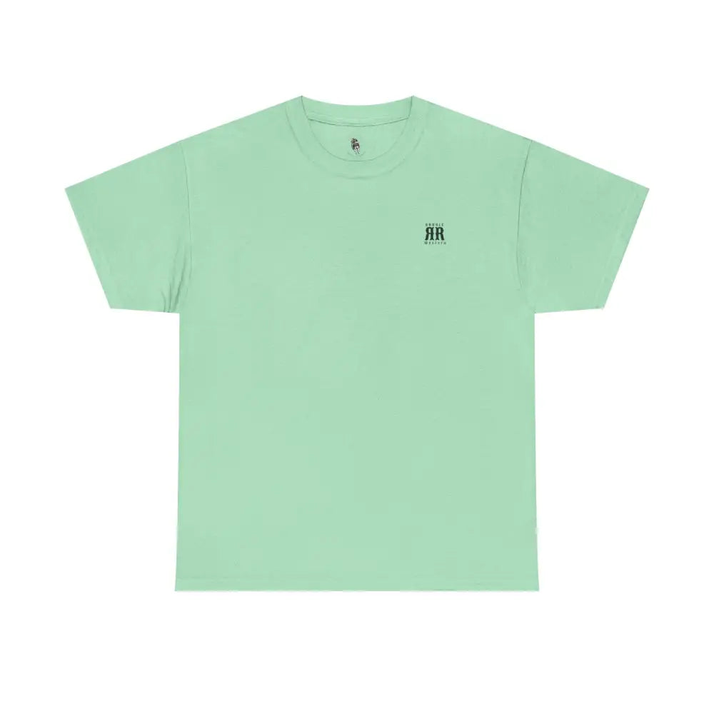 ’Mountain Peaks’ - Double R Western’s - Heavy Cotton Tee - Back Graphic Design - T-Shirt