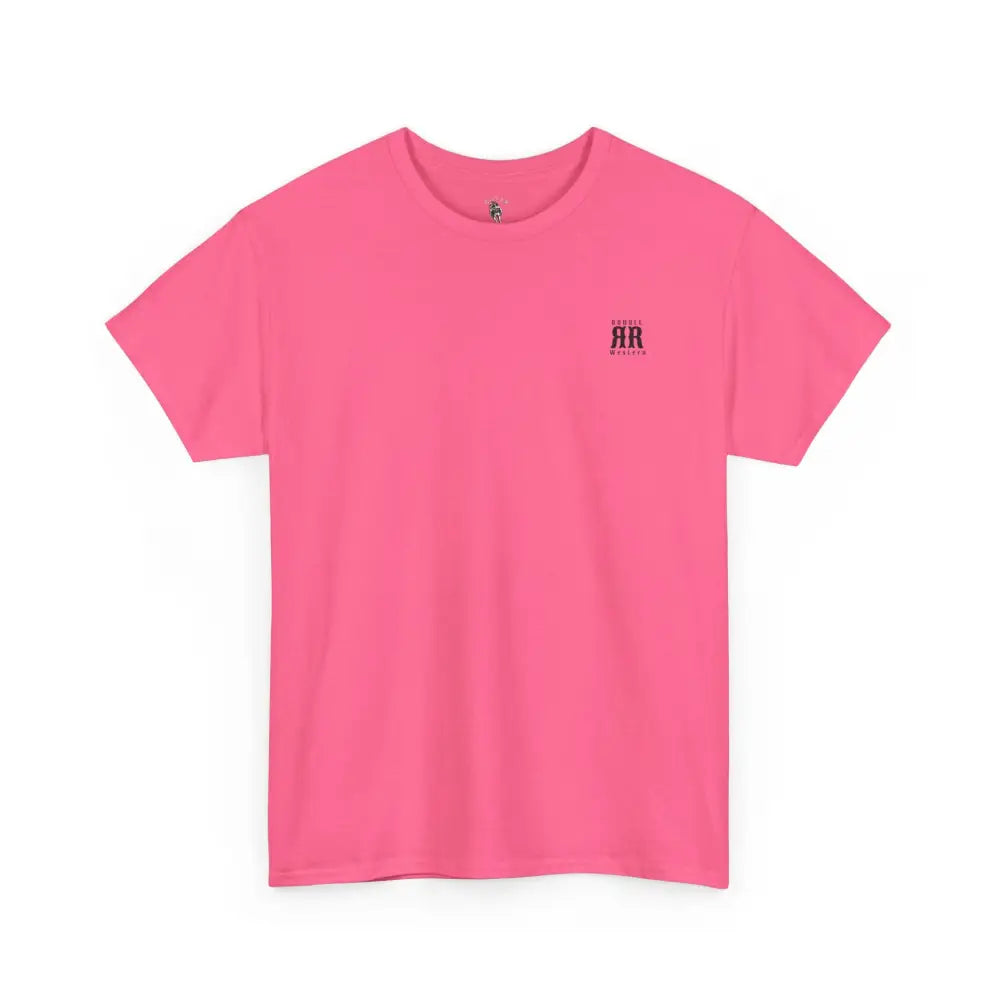 ’Mountain Peaks’ - Double R Western’s - Heavy Cotton Tee - Back Graphic Design - T-Shirt