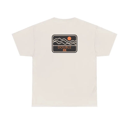 ’Mountain Peaks’ - Double R Western’s - Heavy Cotton Tee - Back Graphic Design - T-Shirt