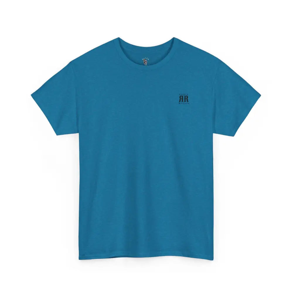 ’Mountain Peaks’ - Double R Western’s - Heavy Cotton Tee - Back Graphic Design - T-Shirt