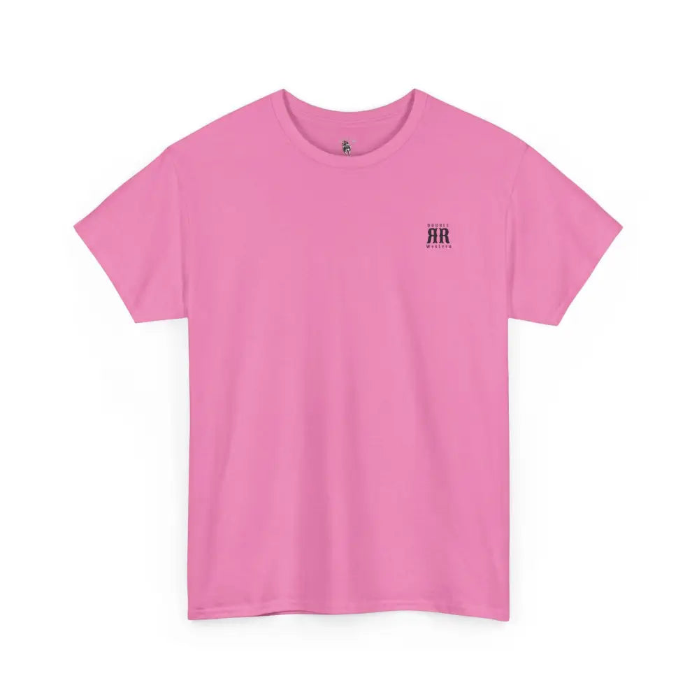’Mountain Peaks’ - Double R Western’s - Heavy Cotton Tee - Back Graphic Design - T-Shirt