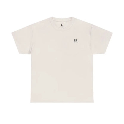 ’Mountain Peaks’ - Double R Western’s - Heavy Cotton Tee - Back Graphic Design - Ice Grey / S - T-Shirt