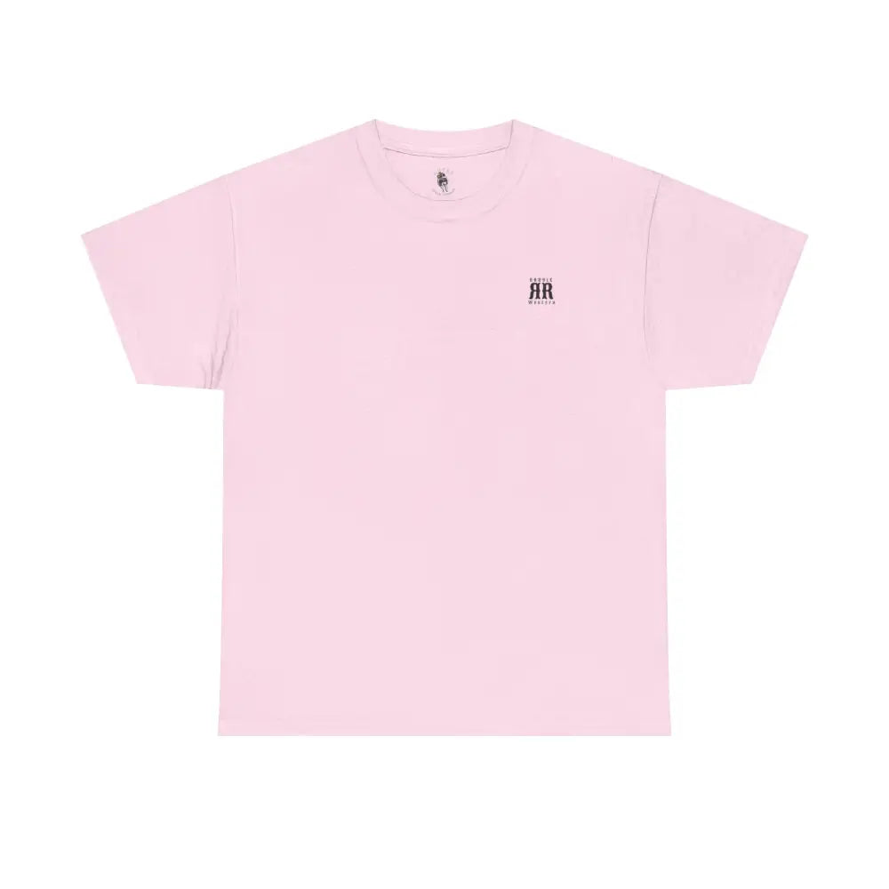 ’Mountain Peaks’ - Double R Western’s - Heavy Cotton Tee - Back Graphic Design - T-Shirt