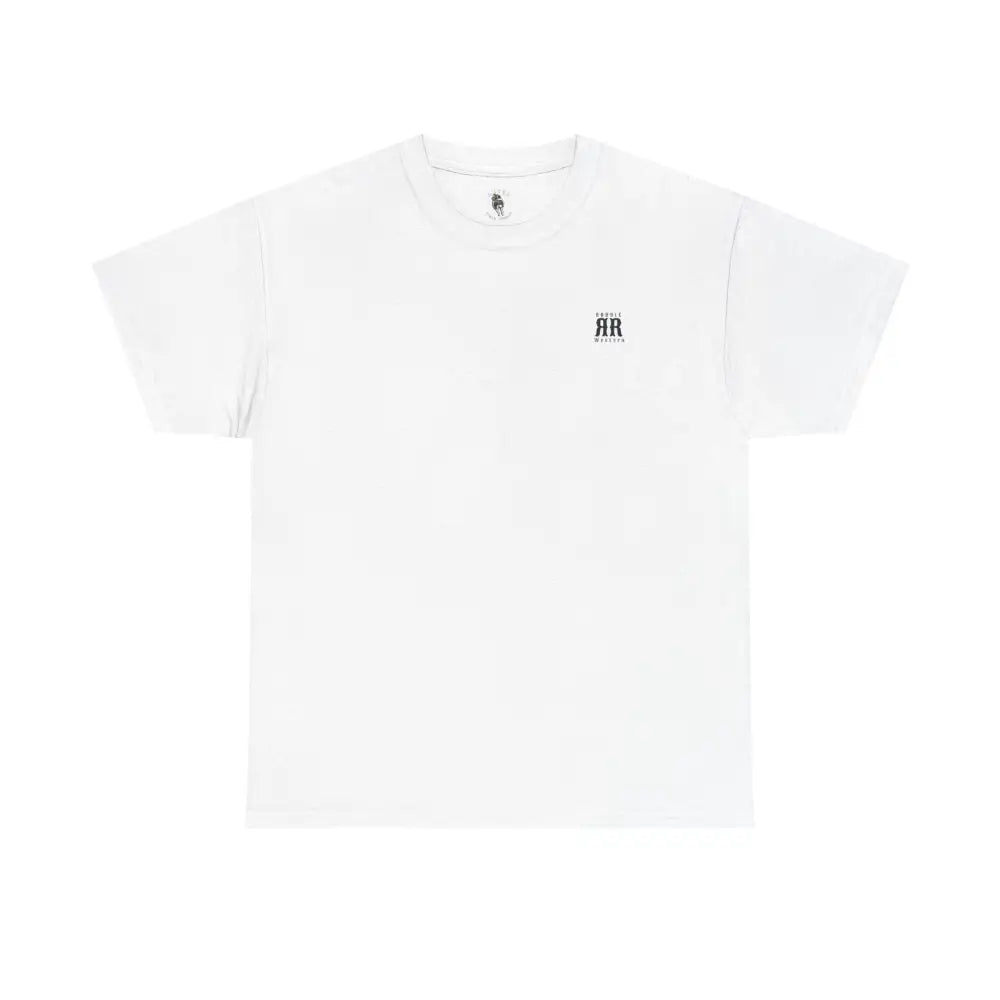 ’Mountain Peaks’ - Double R Western’s - Heavy Cotton Tee - Back Graphic Design - T-Shirt