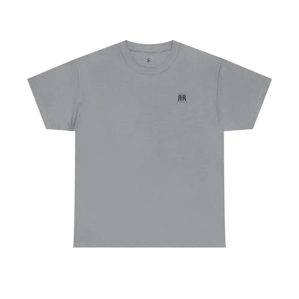 ’Mountain Peaks’ Double R Western’s Heavy Cotton Tee Back Graphic Design T Shirt