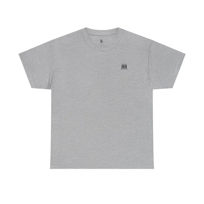 ’Mountain Peaks’ - Double R Western’s - Heavy Cotton Tee - Back Graphic Design - Sport Grey / S - T-Shirt