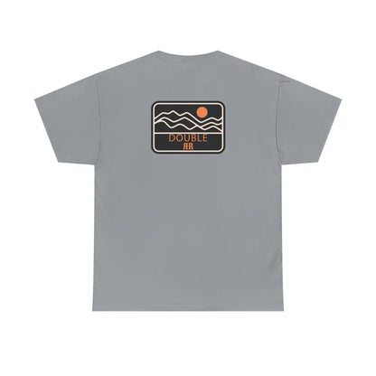 ’Mountain Peaks’ - Double R Western’s - Heavy Cotton Tee - Back Graphic Design - T-Shirt