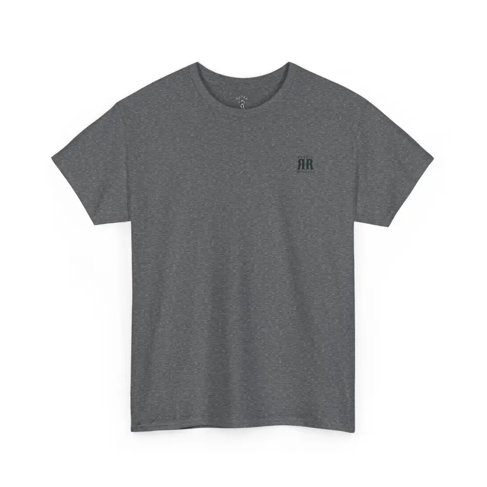 ’Mountain Peaks’ - Double R Western’s - Heavy Cotton Tee - Back Graphic Design - T-Shirt