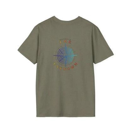 Navigate the Unknown- *Back Graphic Design - Double R Western Universal Comfort Tee - T-Shirt