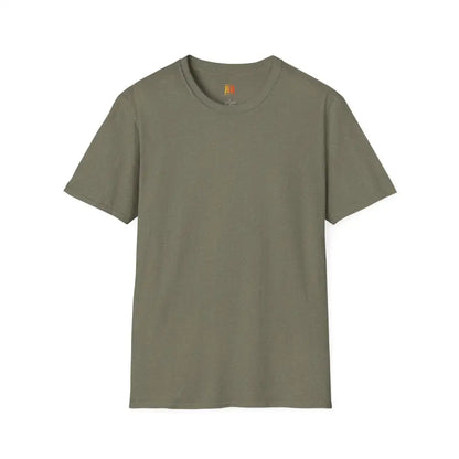 Navigate the Unknown- *Back Graphic Design - Double R Western Universal Comfort Tee - Heather Military Green / S