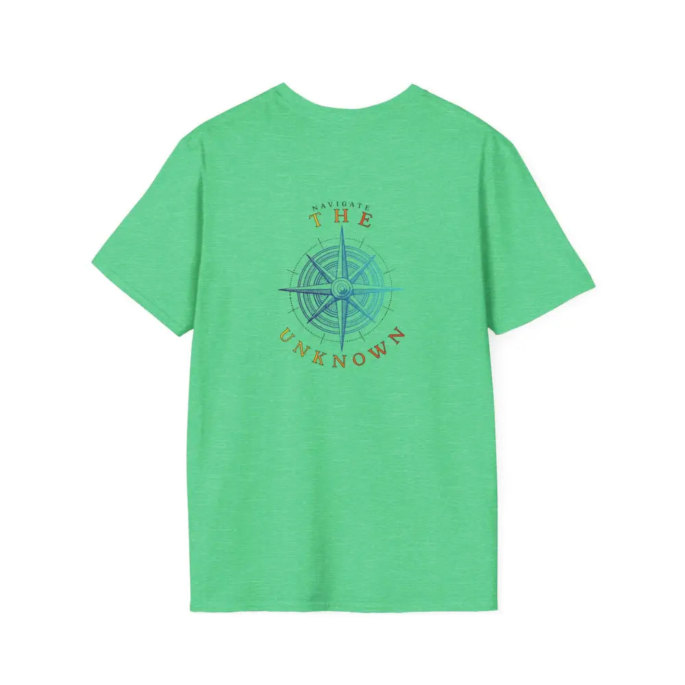 Navigate the Unknown- *Back Graphic Design - Double R Western Universal Comfort Tee - T-Shirt