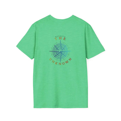 Navigate the Unknown- *Back Graphic Design - Double R Western Universal Comfort Tee - T-Shirt