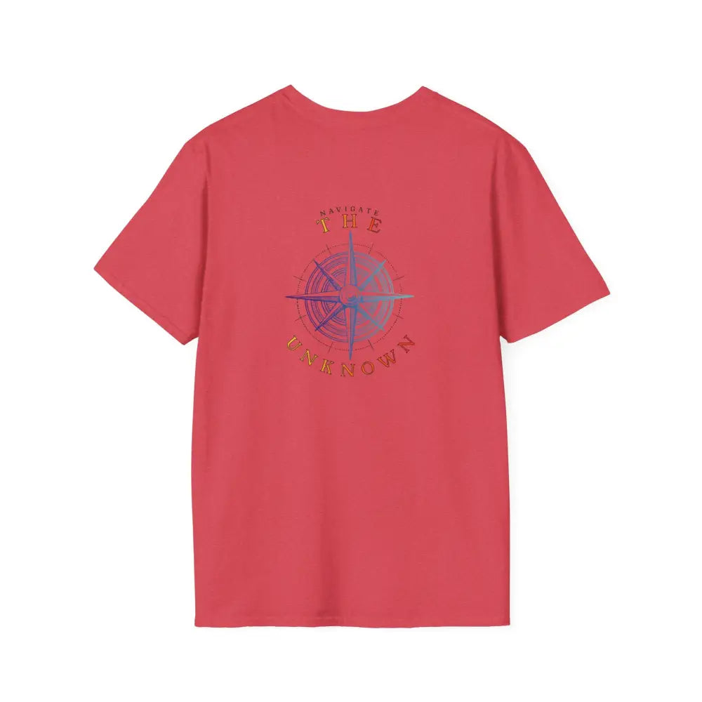 Navigate the Unknown- *Back Graphic Design - Double R Western Universal Comfort Tee - T-Shirt