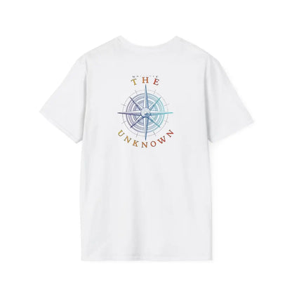 Navigate the Unknown *Back Graphic Design Double R Western Universal Comfort Tee T Shirt