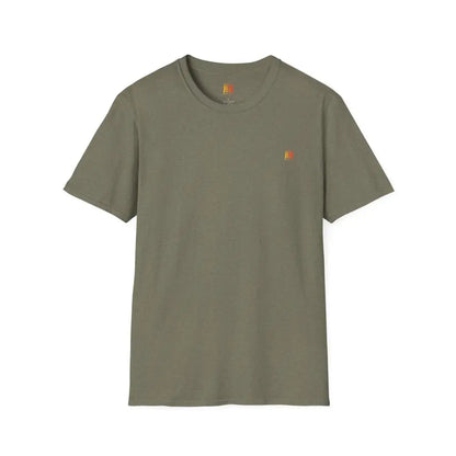 Navigate the Unknown *Back Graphic Design Double R Western Universal Comfort Tee Heather Military Green / S T Shirt