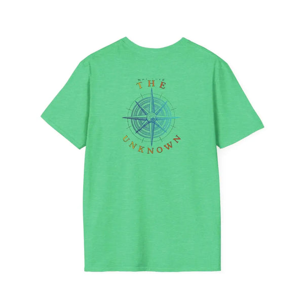 Navigate the Unknown *Back Graphic Design Double R Western Universal Comfort Tee T Shirt