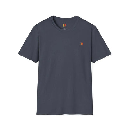 Navigate the Unknown *Back Graphic Design Double R Western Universal Comfort Tee Heather Navy / XS T Shirt