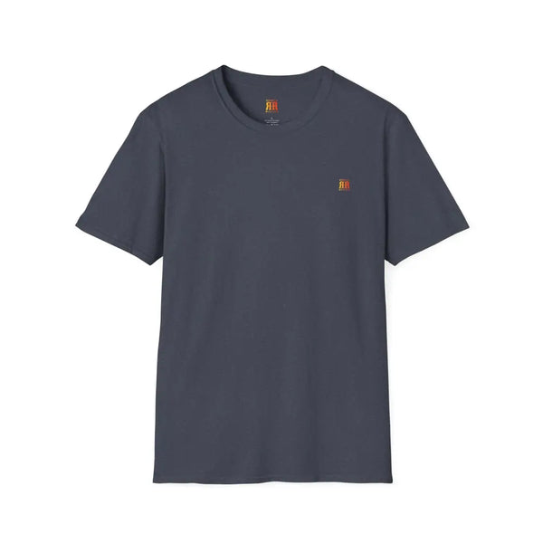 Navigate the Unknown *Back Graphic Design Double R Western Universal Comfort Tee Heather Navy / XS T Shirt