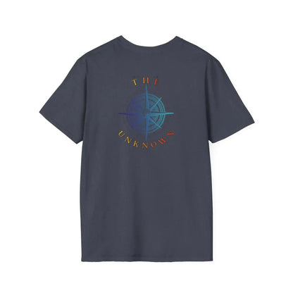 Navigate the Unknown *Back Graphic Design Double R Western Universal Comfort Tee T Shirt