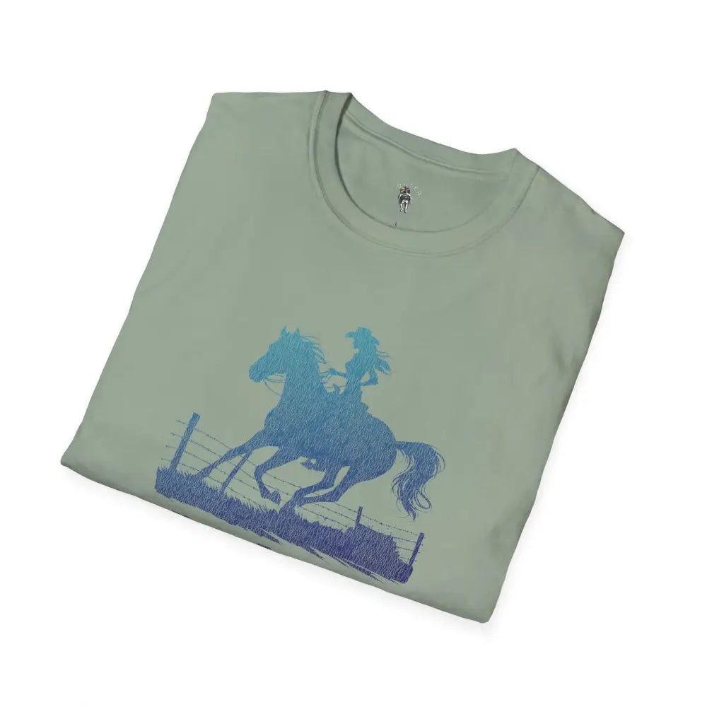 ’Never Fenced In’ Tee Double R Western’s Women’s T shirt T Shirt