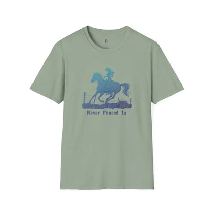 ’Never Fenced In’ Tee Double R Western’s Women’s T shirt T Shirt