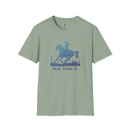 ’Never Fenced In’ Tee Double R Western’s Women’s T shirt T Shirt