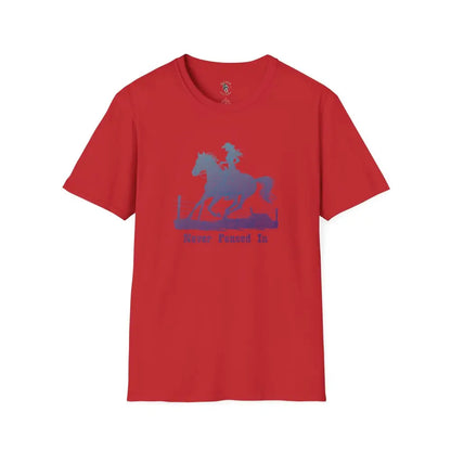 ’Never Fenced In’ Tee Double R Western’s Women’s T shirt S / Red T Shirt