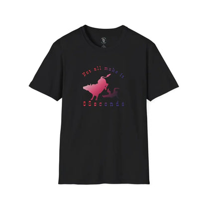 ’Not All Make It 8 Seconds’ Double R Western’s™ Softstyle T Shirt XS / Black T Shirt