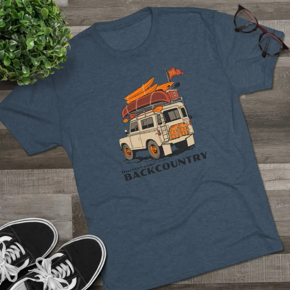 ’’Offroad Adventure-Ready’ - Double R Western’s - Tri-Blend Crew Tee - T-Shirt
