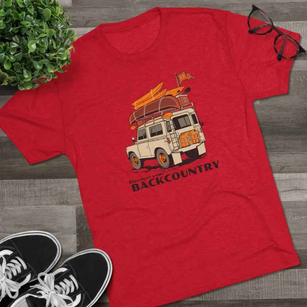 ’’Offroad Adventure-Ready’ - Double R Western’s - Tri-Blend Crew Tee - T-Shirt
