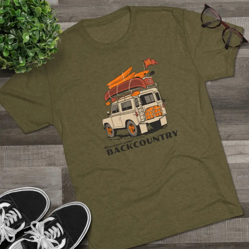 ’’Offroad Adventure-Ready’ - Double R Western’s - Tri-Blend Crew Tee - T-Shirt