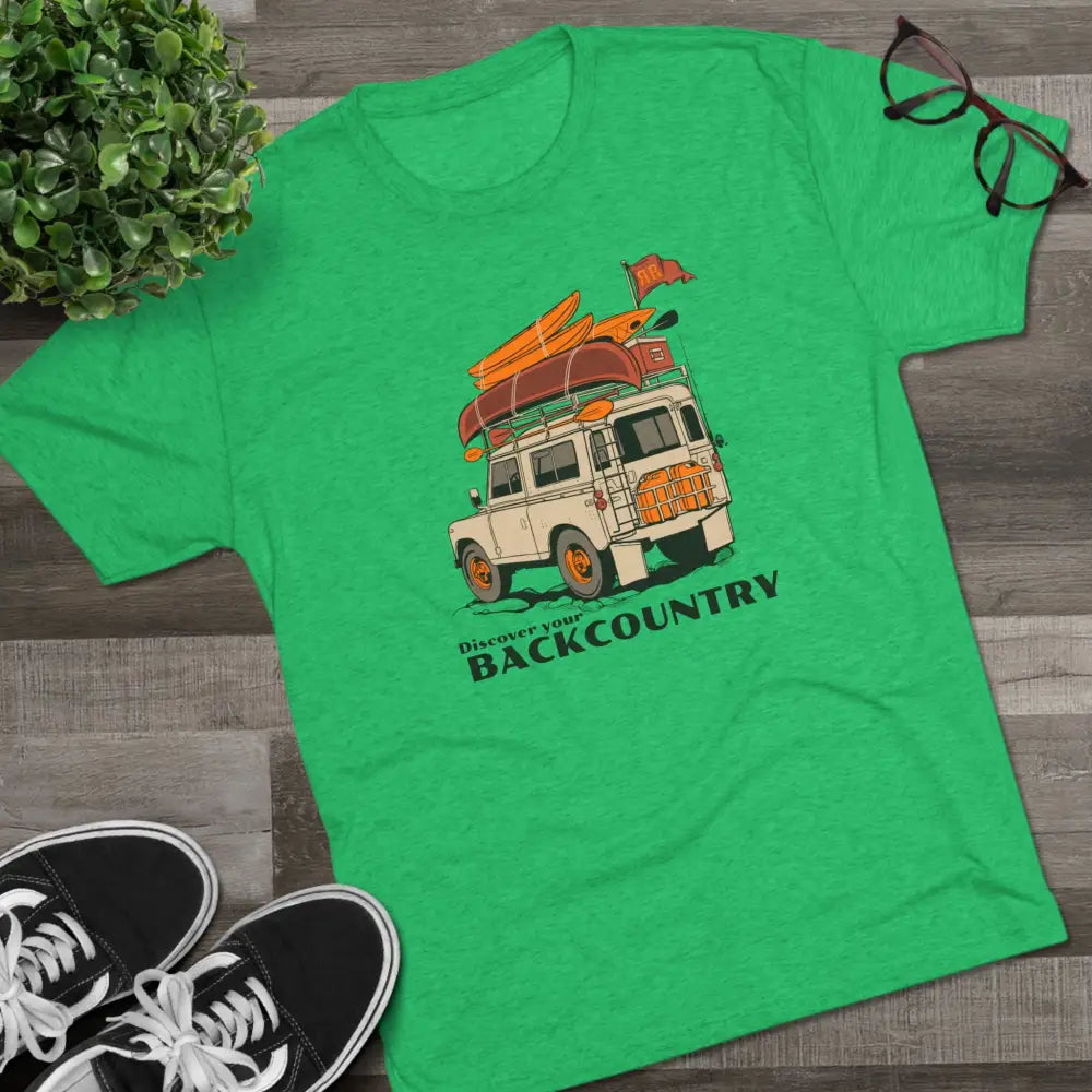 ’’Offroad Adventure-Ready’ - Double R Western’s - Tri-Blend Crew Tee - T-Shirt