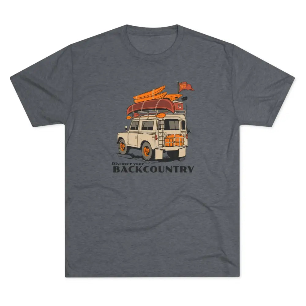 ’’Offroad Adventure-Ready’ - Double R Western’s - Tri-Blend Crew Tee - S / Tri-Blend Premium Heather - T-Shirt
